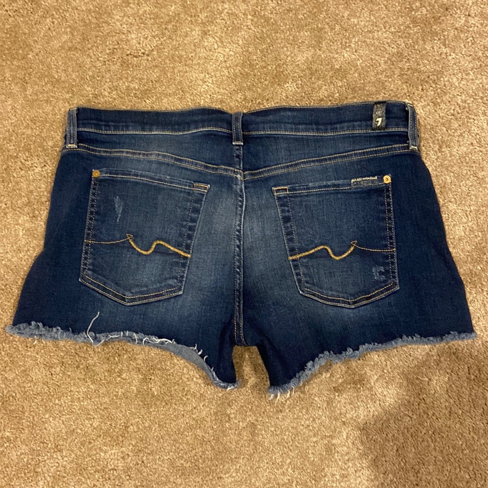 7 for all Mankind denim shorts
